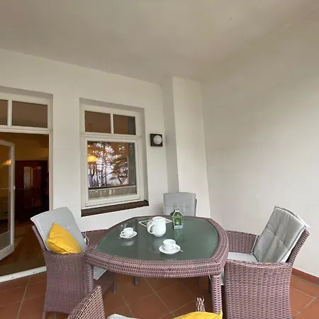 Ferienwohnung Strandlust In Der Villa Seeadler Binz Exterior photo