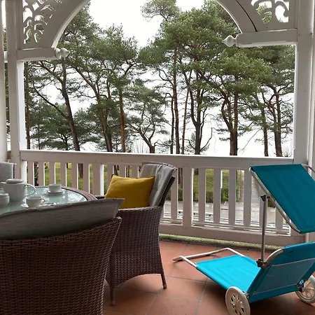 Ferienwohnung Strandlust In Der Villa Seeadler Binz Exterior photo